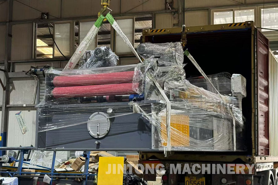 One set of Clean Room Panel Roll Forming Machine shipment to Indian Customer